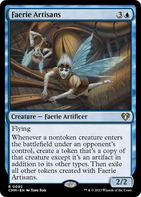 Faerie Artisans card from Commander Masters