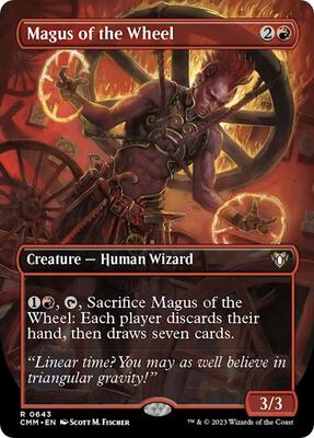 Magus of the Wheel (Borderless) card from Commander Masters