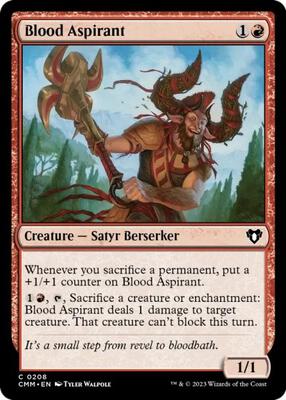 Blood Aspirant card from Commander Masters