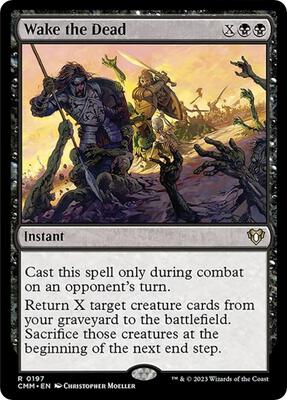 Wake the Dead card from Commander Masters