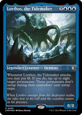 Lorthos, the Tidemaker (Foil Etched) card from Commander Masters