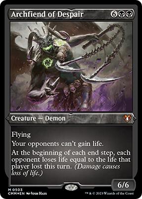 Archfiend of Despair (Foil Etched) card from Commander Masters