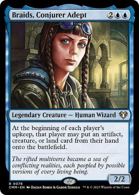 Braids, Conjurer Adept card from Commander Masters