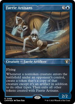 Faerie Artisans (Foil Etched) card from Commander Masters