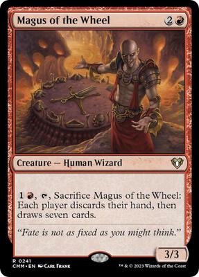 Magus of the Wheel card from Commander Masters