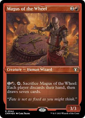 Magus of the Wheel (Foil Etched) card from Commander Masters