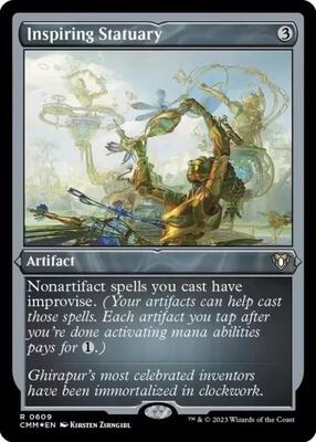 Inspiring Statuary (Foil Etched) card from Commander Masters