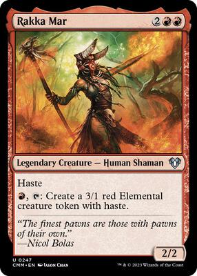 Rakka Mar card from Commander Masters