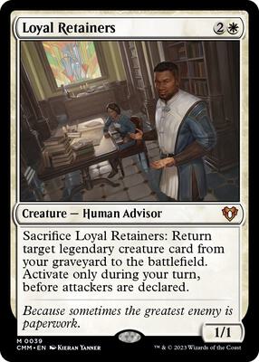Loyal Retainers card from Commander Masters