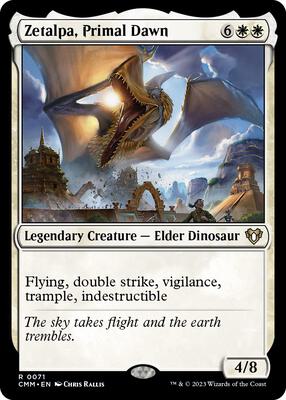 Zetalpa, Primal Dawn card from Commander Masters
