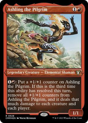 Ashling the Pilgrim (Foil Etched) card from Commander Masters