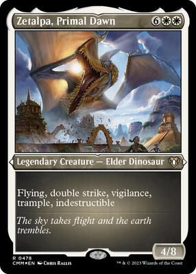 Zetalpa, Primal Dawn (Foil Etched) card from Commander Masters