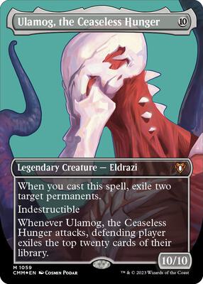 Ulamog, the Ceaseless Hunger (Textured Foil) card from Commander Masters