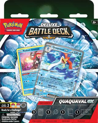 Deluxe Battle Deck [Quaquaval ex] card from Miscellaneous Cards & Products