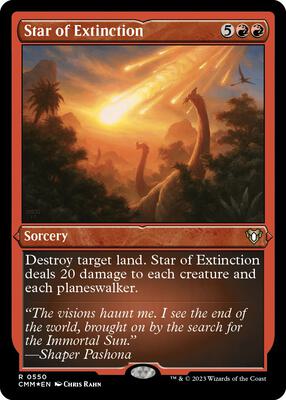 Star of Extinction (Foil Etched) card from Commander Masters