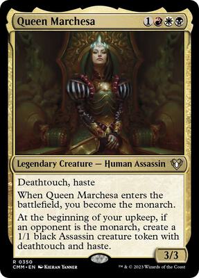 Queen Marchesa card from Commander Masters