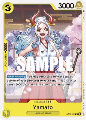 Yamato (012) card from Starter Deck 9: Yamato