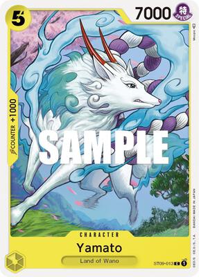Yamato (013) card from Starter Deck 9: Yamato