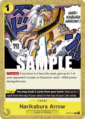 Narikabura Arrow card from Starter Deck 9: Yamato