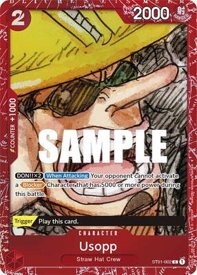 Usopp (Premium Card Collection -ONE PIECE FILM RED Edition-) card from One Piece Promotion Cards