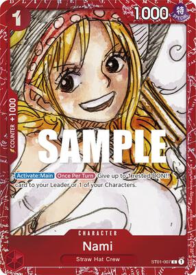 Nami (Premium Card Collection -ONE PIECE FILM RED Edition-) card from One Piece Promotion Cards