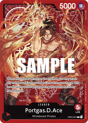 Portgas.D.Ace (Special Goods Set -Ace/Sabo/Luffy-) card from One Piece Promotion Cards