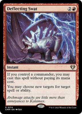 Deflecting Swat card from Commander Masters