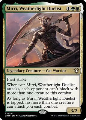 Mirri, Weatherlight Duelist card from Commander Masters