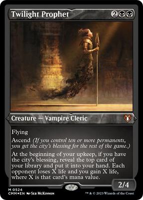 Twilight Prophet (Foil Etched) card from Commander Masters
