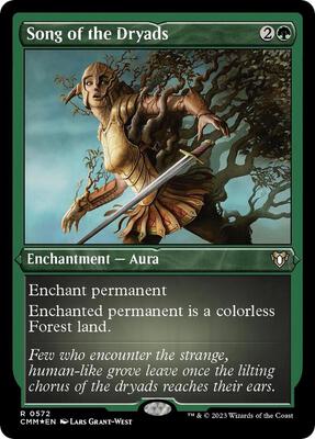 Song of the Dryads (Foil Etched) card from Commander Masters