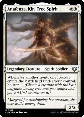 Anafenza, Kin-Tree Spirit card from Commander Masters