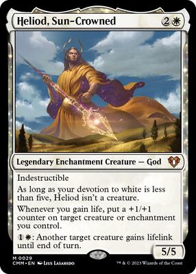 Heliod, Sun-Crowned card from Commander Masters