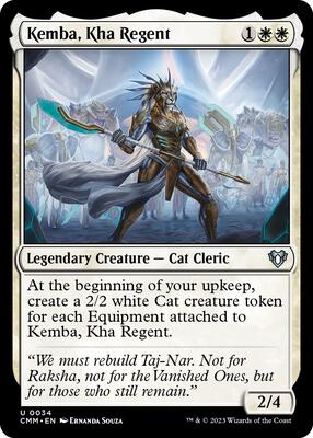 Kemba, Kha Regent card from Commander Masters