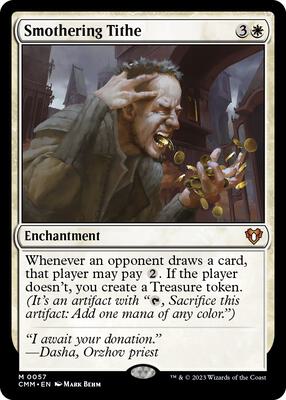 Smothering Tithe card from Commander Masters