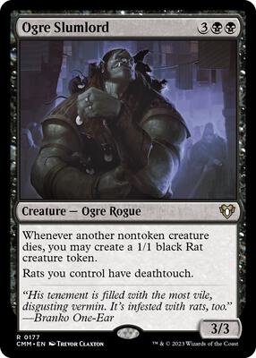 Ogre Slumlord card from Commander Masters