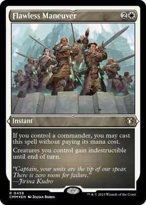 Flawless Maneuver (Foil Etched) card from Commander Masters