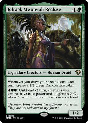 Jolrael, Mwonvuli Recluse card from Commander Masters