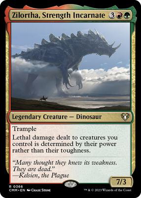 Zilortha, Strength Incarnate card from Commander Masters