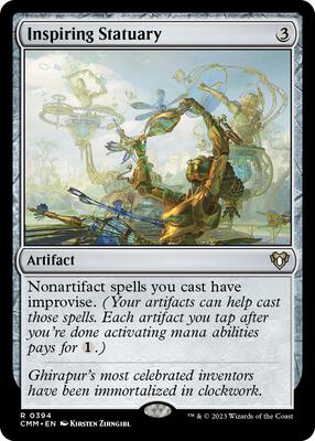 Inspiring Statuary card from Commander Masters