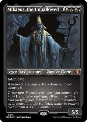 Mikaeus, the Unhallowed (Foil Etched) card from Commander Masters