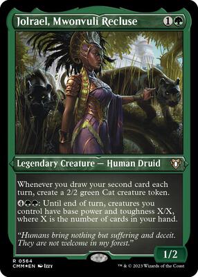 Jolrael, Mwonvuli Recluse (Foil Etched) card from Commander Masters