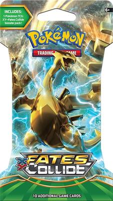 XY - Fates Collide Sleeved Booster Pack [Lugia BREAK] card from XY - Fates Collide