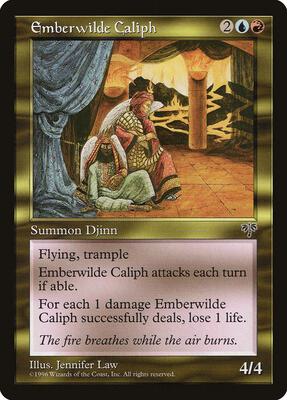 Emberwilde Caliph card from Mirage