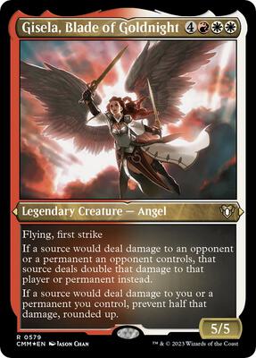 Gisela, Blade of Goldnight (Foil Etched) card from Commander Masters