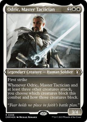 Odric, Master Tactician (Foil Etched) card from Commander Masters