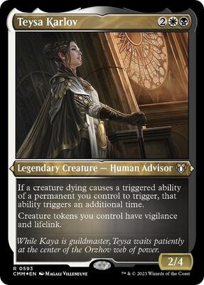 Teysa Karlov (Foil Etched) card from Commander Masters
