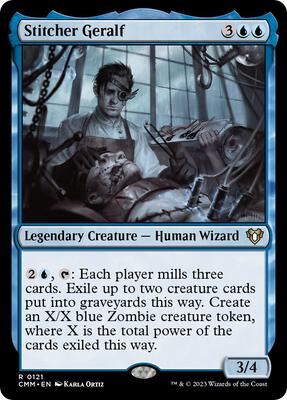 Stitcher Geralf card from Commander Masters