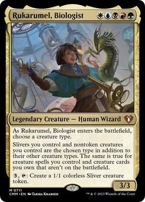 Rukarumel, Biologist card from Commander Masters