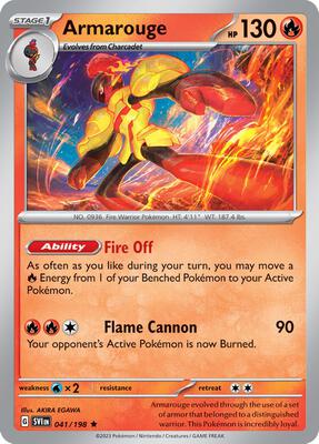 Armarouge - 041/198 (Line Holo) card from Miscellaneous Cards & Products
