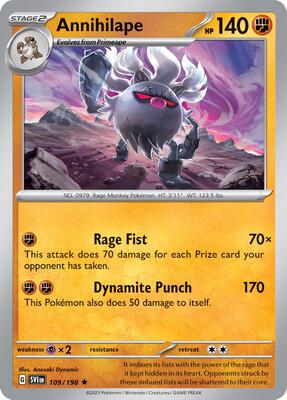 Annihilape - 109/198 card from Deck Exclusives